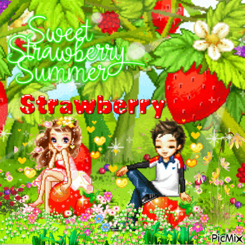 Strawberry Fairys - Kostenlose animierte GIFs