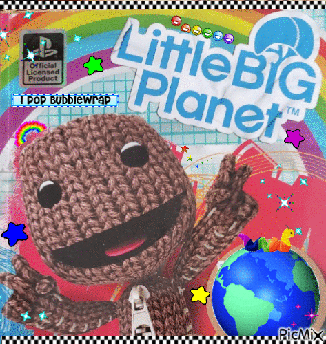 little big planet ! - Nemokamas animacinis gif