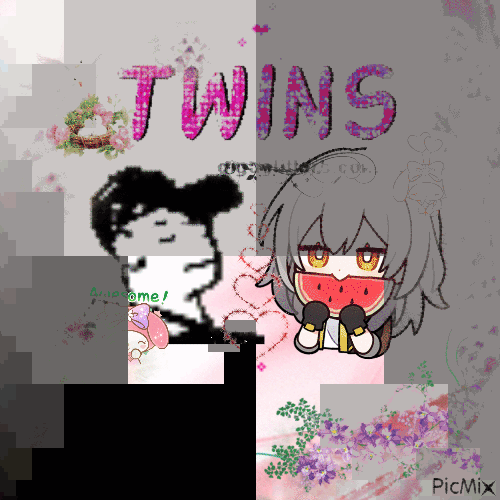 TWINS! - Besplatni animirani GIF