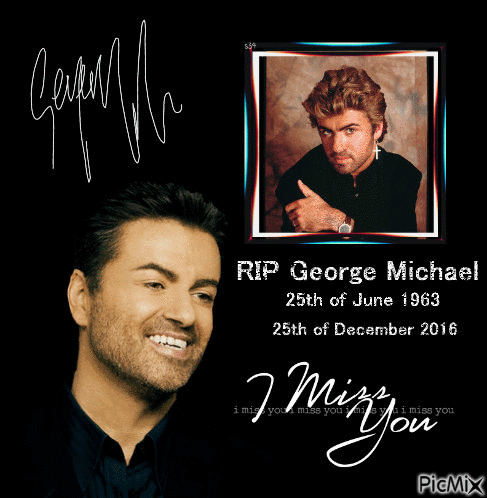 George Michael - Gratis geanimeerde GIF