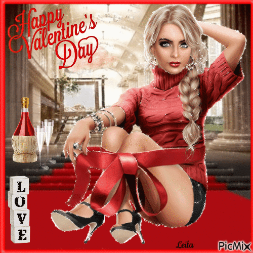 Happy Valentines Day 9 - Бесплатный анимированный гифка