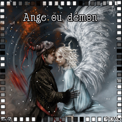 ange ou démon - 無料のアニメーション GIF