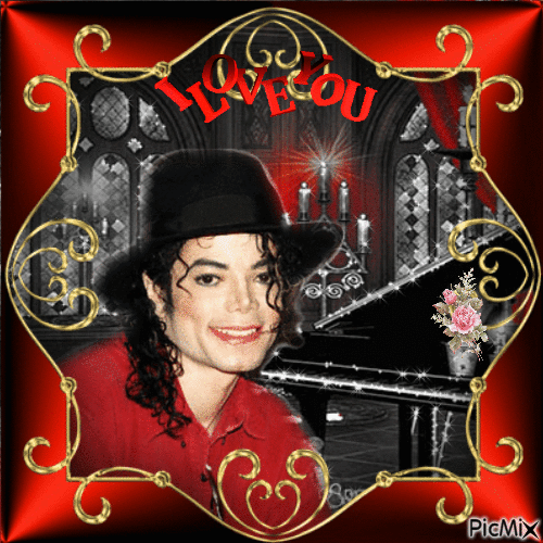 Michael Jackson. - Безплатен анимиран GIF