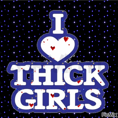 i like thick girls - GIF animé gratuit