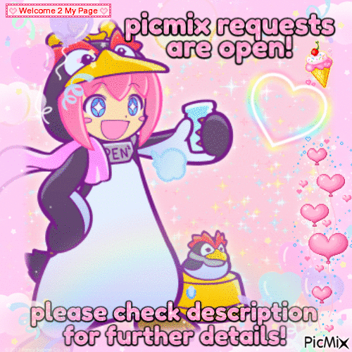 requests are open! - GIF animado gratis