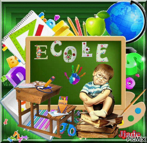 ecolier - Free animated GIF