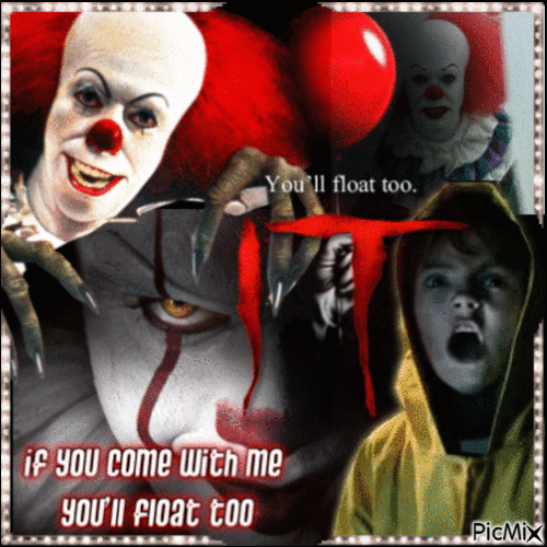 Pennywise the Clown - GIF animé gratuit