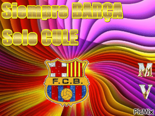siempre barça - Zdarma animovaný GIF