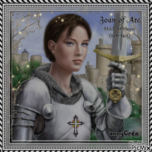 Jeanne d'Arc - Bezmaksas animēts GIF