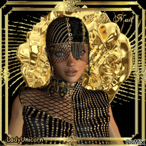 Golden woman - Gratis geanimeerde GIF