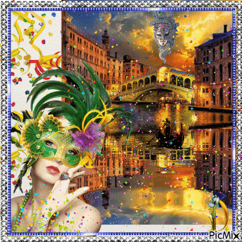 Carnevale di Venezia 2020 - Δωρεάν κινούμενο GIF