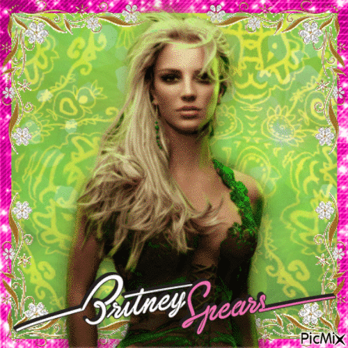 Britney Spears: Stronger - Animovaný GIF zadarmo