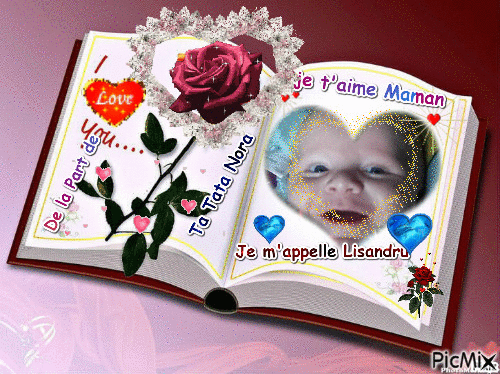 lisandru livre sourire - Бесплатный анимированный гифка
