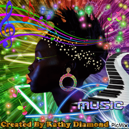 Music - Zdarma animovaný GIF