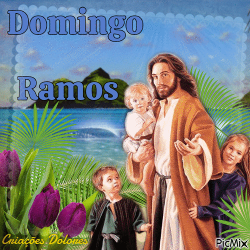 Domingo dos ramos - Бесплатный анимированный гифка