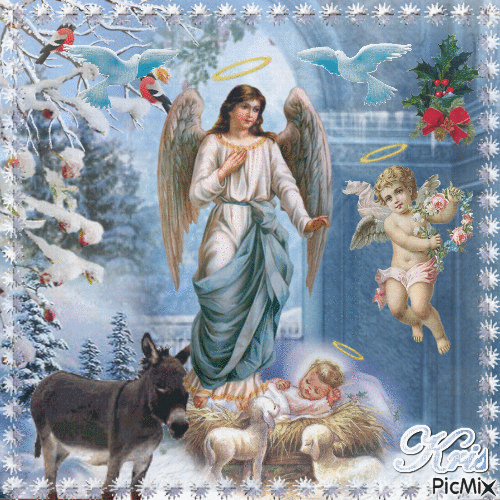Christmas Angel - Gratis geanimeerde GIF