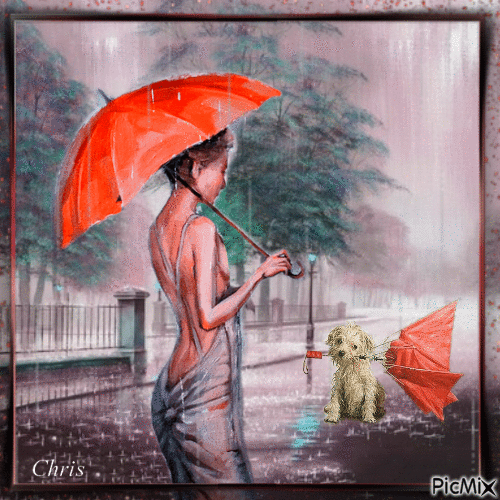 Pluie d'été - Ingyenes animált GIF