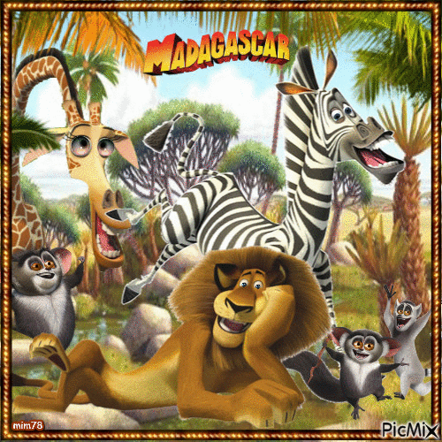 Madagascar - 無料のアニメーション GIF