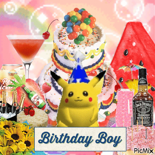 Birthday Boy - 免费动画 GIF