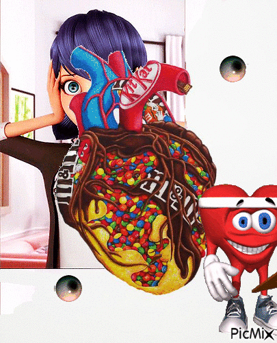 Cuidado con el dulce, corazón - 免费动画 GIF