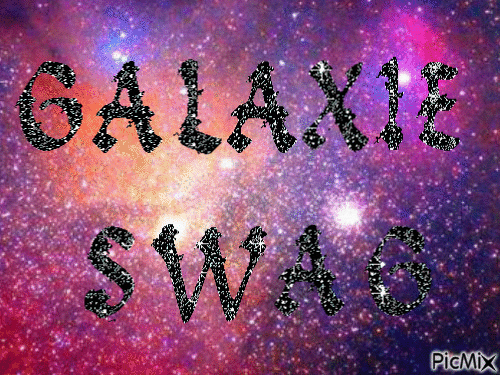 galaxie swag - GIF animé gratuit