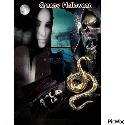 Creepy Halloween - Gratis geanimeerde GIF