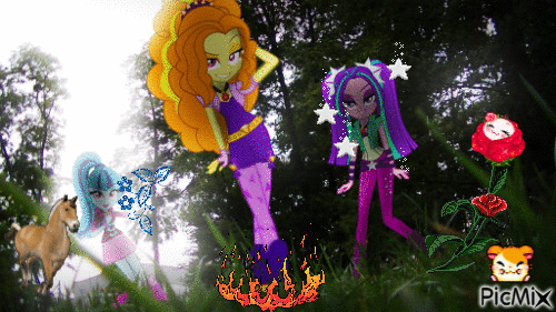 The Dazzlings - Free animated GIF