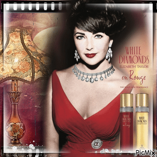 Vintage Werbung für Parfüm - Bezmaksas animēts GIF