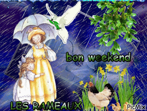 bon weekend - Бесплатный анимированный гифка