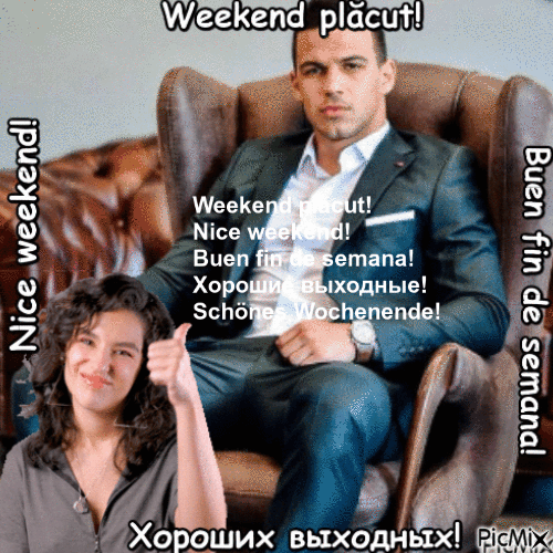 Buen fin de semana!w - Бесплатни анимирани ГИФ