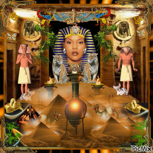 STAROŻYTNY EGIPT - Zdarma animovaný GIF