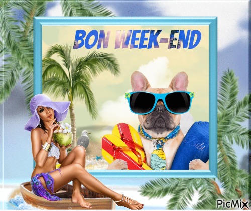 BON WEEK-END - фрее пнг