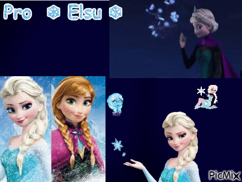 Pro ❅ Elsa ❅ - Besplatni animirani GIF