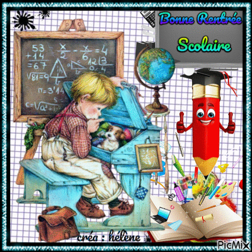 rentrée scolaire - Free animated GIF