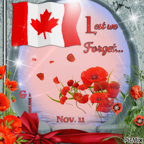 Remembrance Day - Free animated GIF