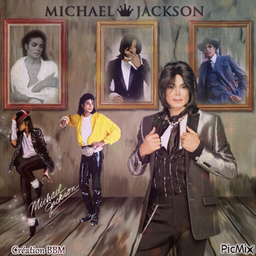 Michael Jackson par BBM - GIF animado grátis