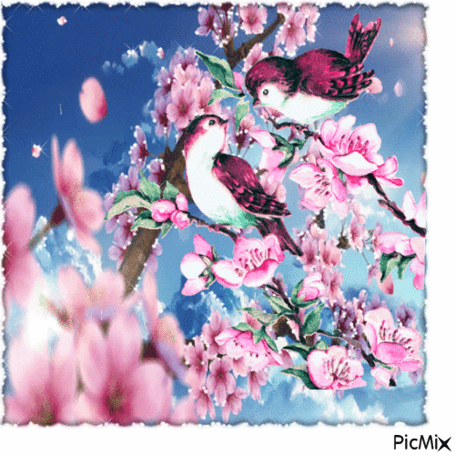 Spring - Δωρεάν κινούμενο GIF