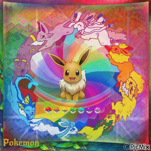 LGBTQ+ Pokemon - Animovaný GIF zadarmo