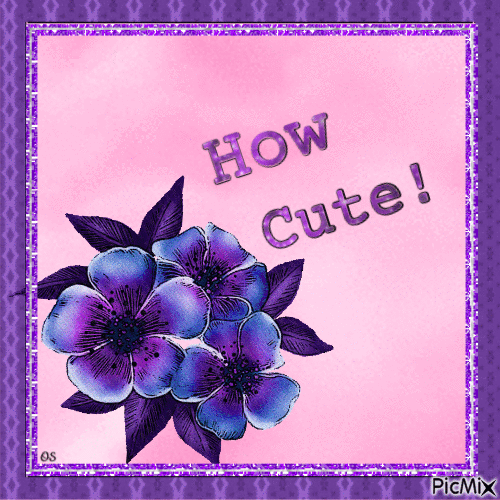 How Cute! - 無料のアニメーション GIF