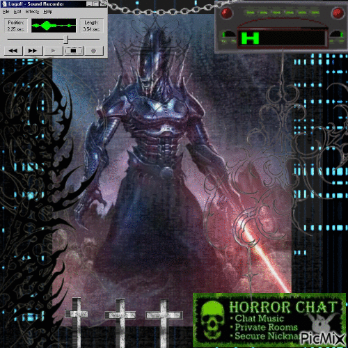 Cyber Sith XenoMorph - GIF animado gratis