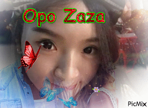 Opo Zaza - Безплатен анимиран GIF