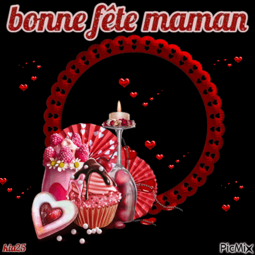 fête des mamans - Free animated GIF