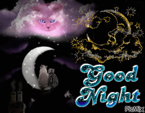 gute nacht - Gratis animerad GIF