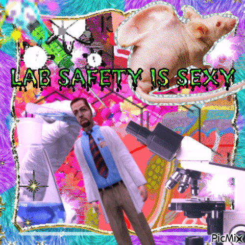 stay safe out there scientists - Free animated GIF
