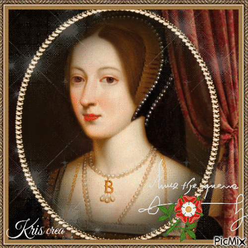 Anne Boleyn - Ingyenes animált GIF