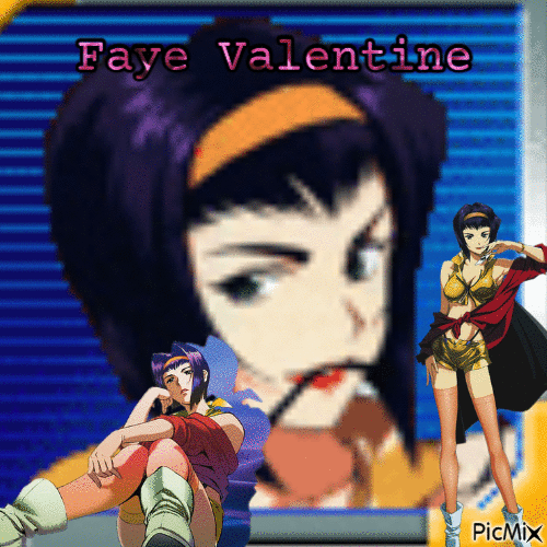 Faye Valentine - Darmowy animowany GIF