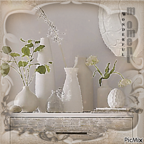 Moderne Vasen - 免费动画 GIF