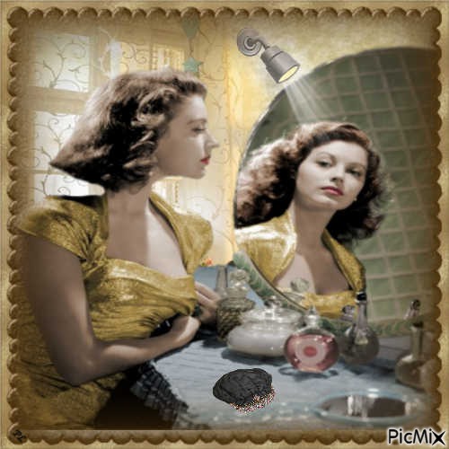 Reflection in a mirror - Contest - png gratis