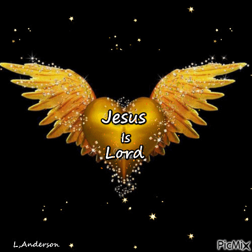Jesus Is Lord - Nemokamas animacinis gif