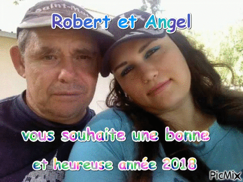 robert et angel - Δωρεάν κινούμενο GIF